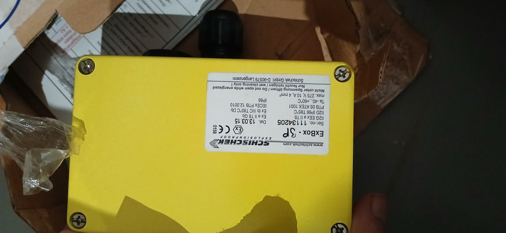 КОРОБКА EXBOX3P II 2 G EX E IIC T6 IP66