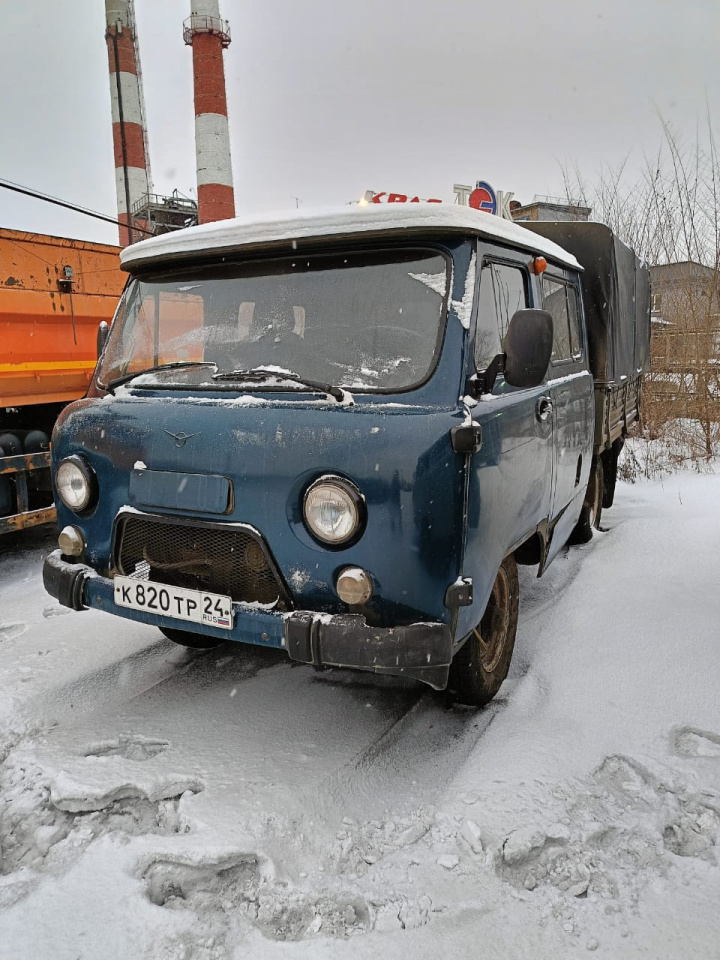 277814-Автомобиль УАЗ-390944 гос номер К820ТР24 (ИНВ00000807)