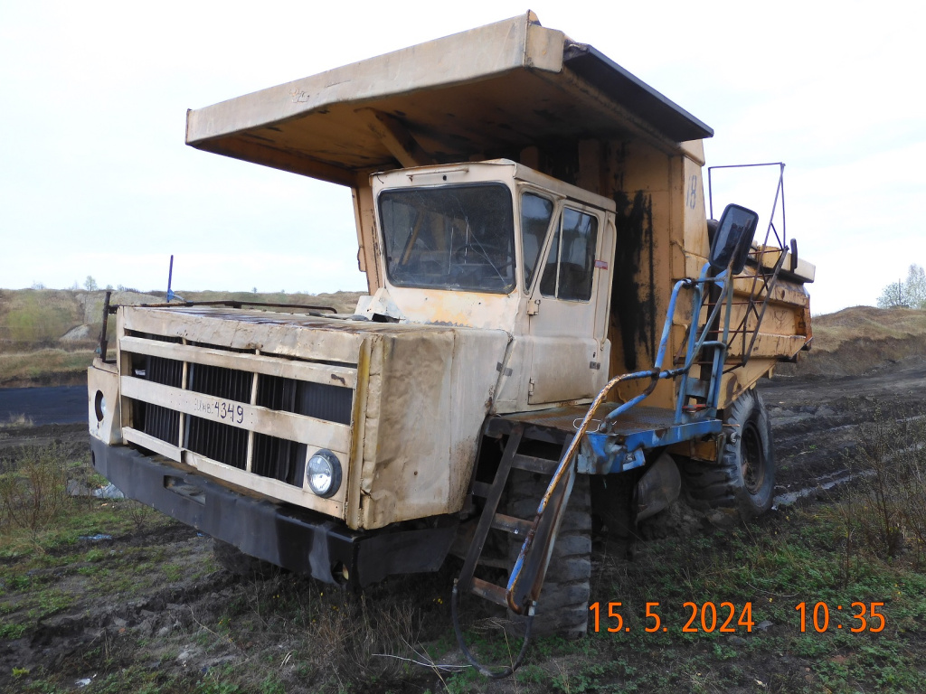 256308-БЕЛАЗ-75405 самосвал № 9  ХВ 66 11 (Инв.№ 4349)