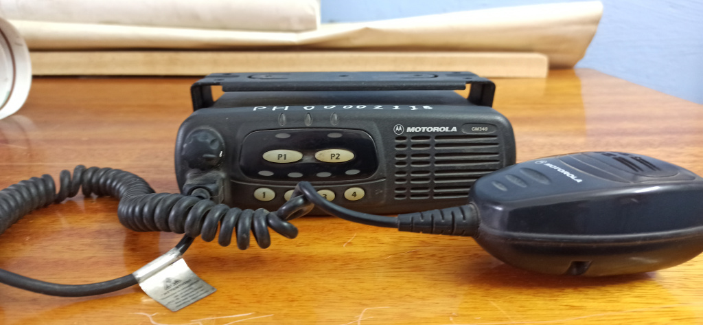 365621-Радиостанция MOTOROLA GM 340 136-174МГЦ (Инв. РН00002119)