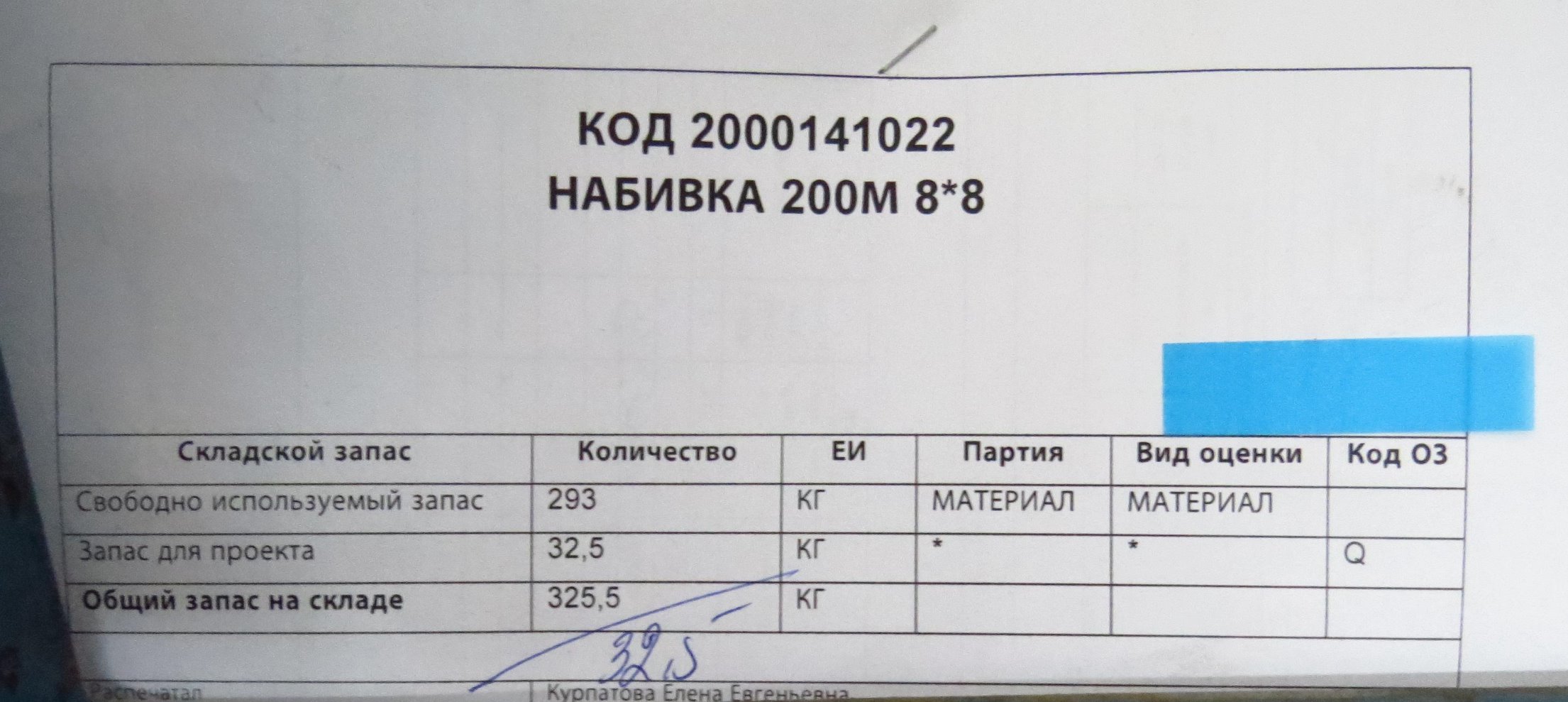 НАБИВКА 200М 8*8