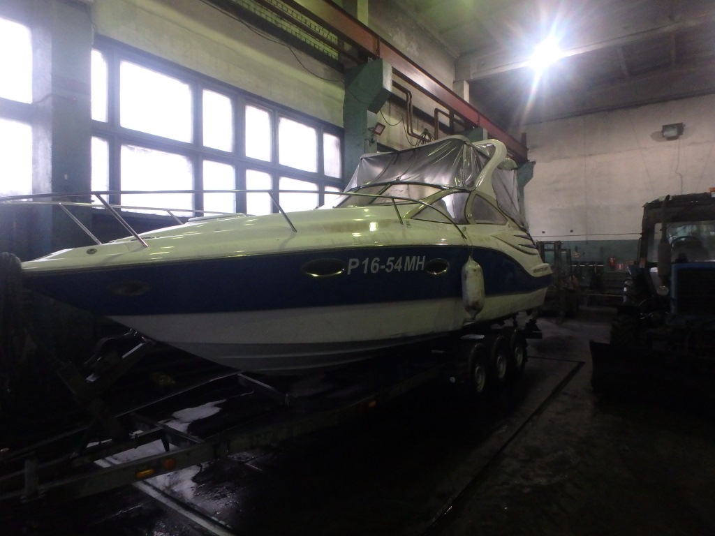 352564-Катер "VELVETTE 29 ENVY" с прицепом "МЗСА 821710" 