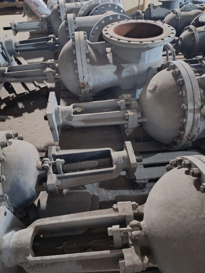 354792- Задвижки клиновые 30С541НЖ DN500 PN16 С РЕДУКТОРОМ ФЛАНЦ, 6 ШТ