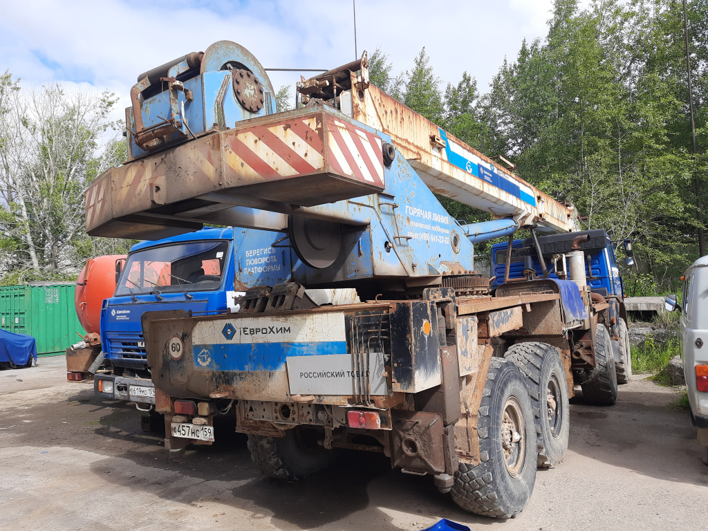 339756 - АВТОКРАН КС-55729-5В (КАМАЗ 63501-07), 2011 г.в., АО "Березниковский механический завод"