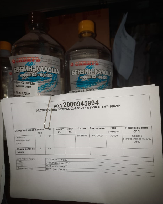 РАСТВОРИТЕЛЬ НЕФРАС С2-80/120 1Л