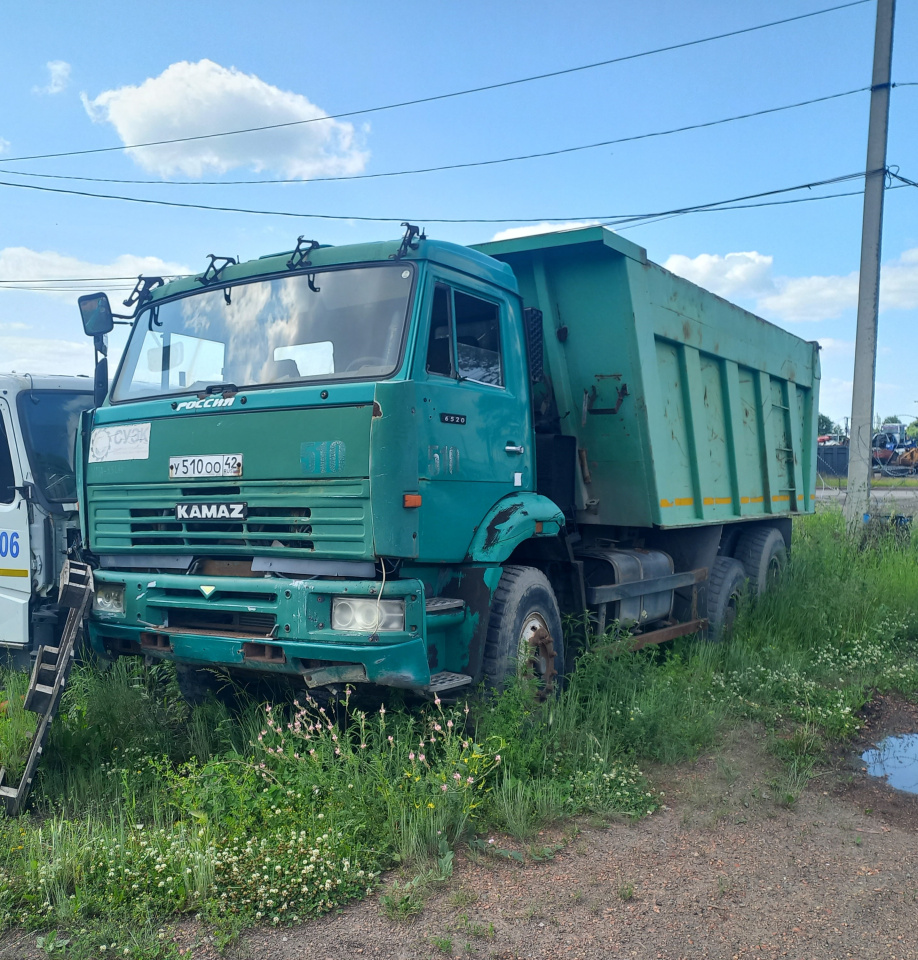 276881-Самосвал карьерный КАМАЗ 6520 гос.№ у510оо