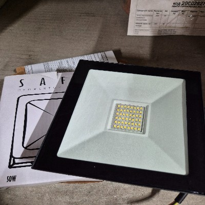 ПРОЖЕКТОР СДО-5-50 LED 50ВТ IP65 6500K