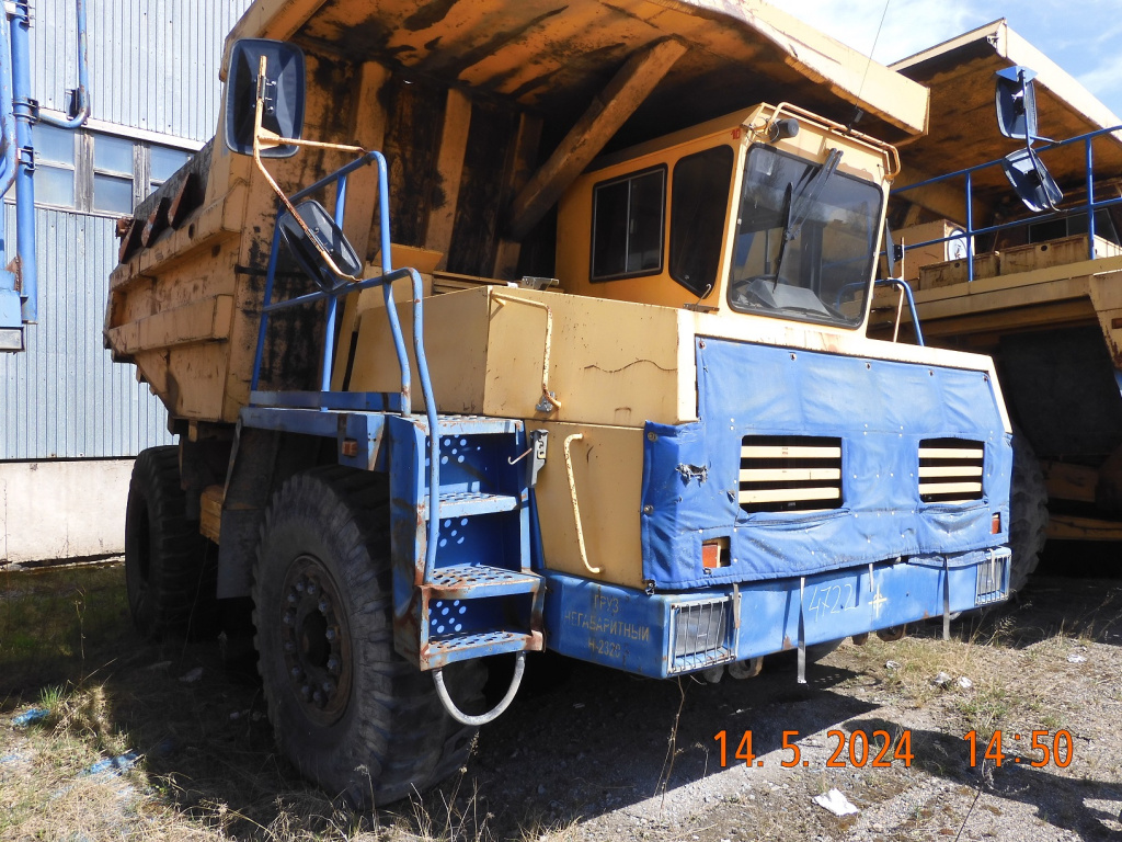 256318-БЕЛАЗ 7540A КАРЬЕРНЫЙ САМОСВАЛ №Y3B7540AAС0025553 (Инв.№4722)
