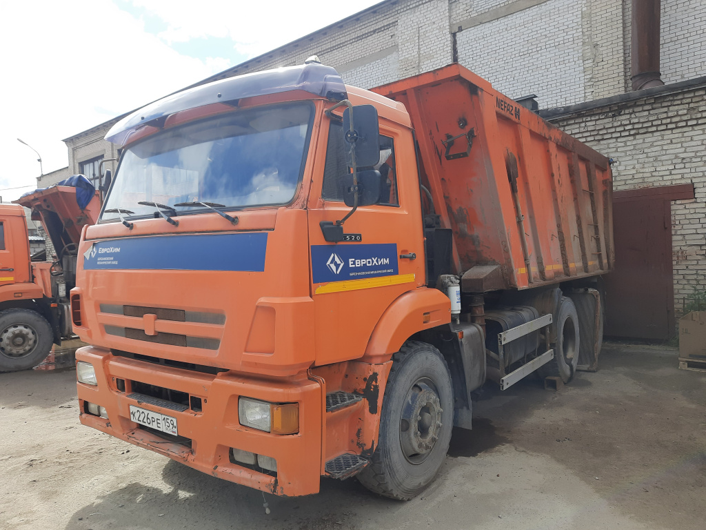 339657 - САМОСВАЛ КАМАЗ 6520-6012-43, 2017 г.в. АО "Березниковский механический завод"