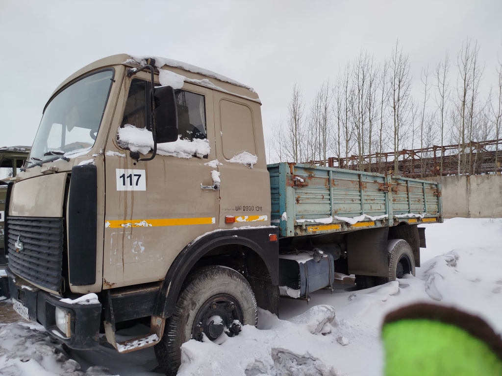 307221 - АВТОМОБИЛЬ ГРУЗОВОЙ МАЗ 53371 Гар. №117 [о849см] (Зав. №УЗМ533710V0016992)