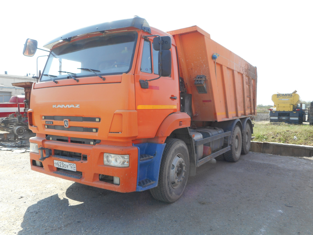 115917-Реализация Автомобиль-самосвал КАМАЗ 6520-029 6Х4 20 Т 20 М3 740.51-320 гн у623оу123