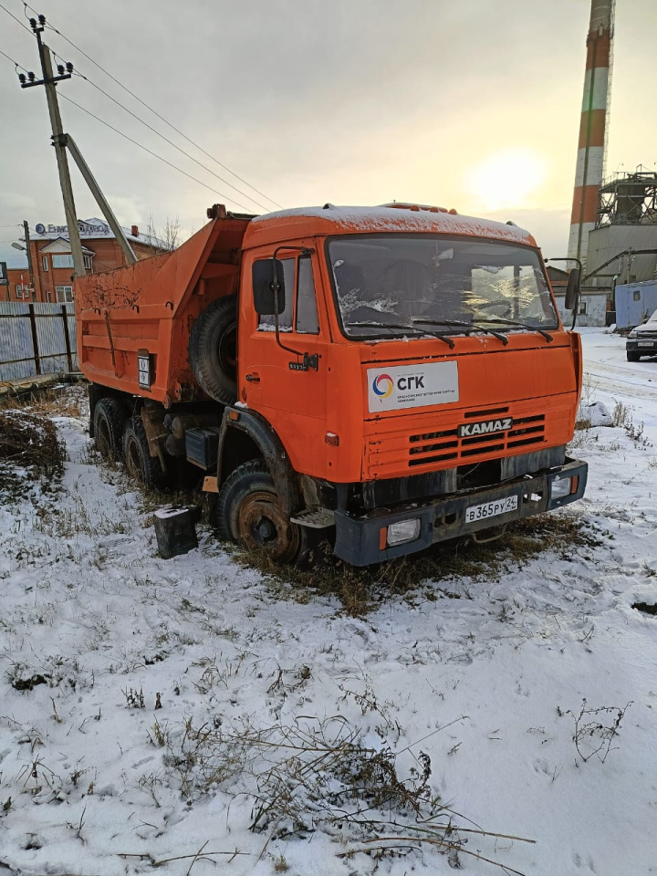 331014-Автомобиль КАМАЗ 55111-015-15 гос номер В365РУ24 2004 года выпуска