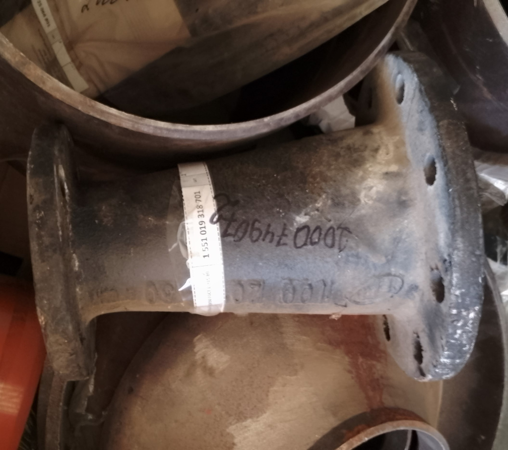 ПЕРЕХОДНИК ФЛАНЦЕВЫЙ ХФ 100*50