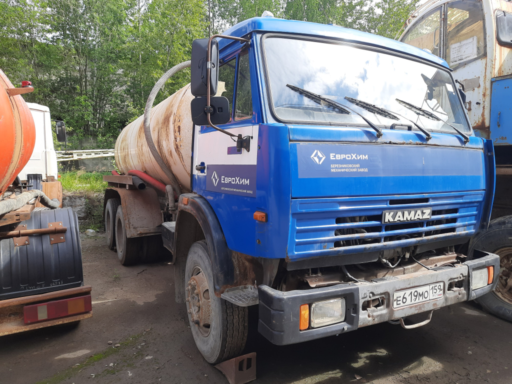 339754 - ВАКУУМНАЯ МАШИНА КАМАЗ-65115 3(МК-10), 2013 г.в., АО "Березниковский механический завод"