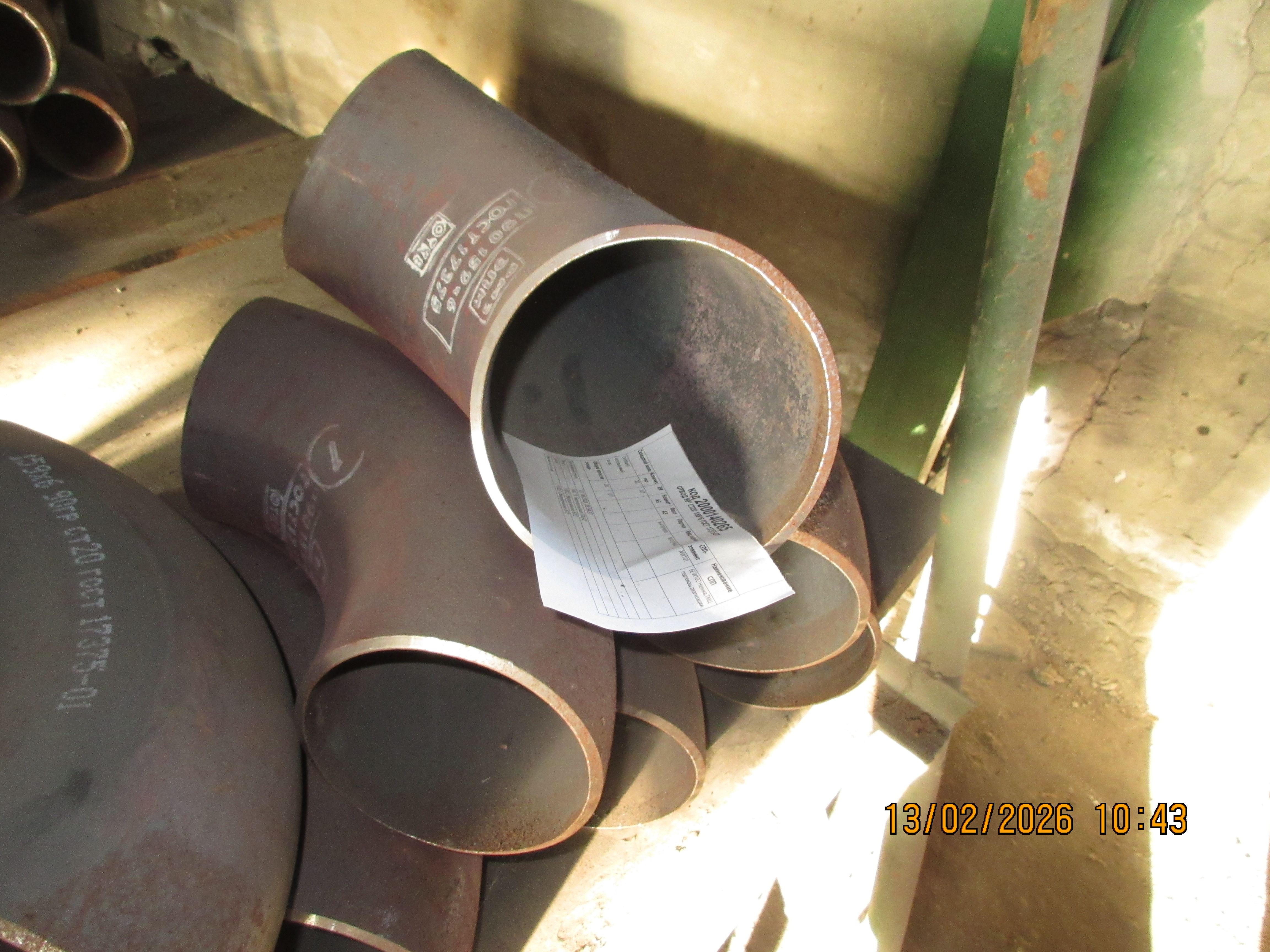 ОТВОД 90° СТ20 DN159 5 ГОСТ17375-01