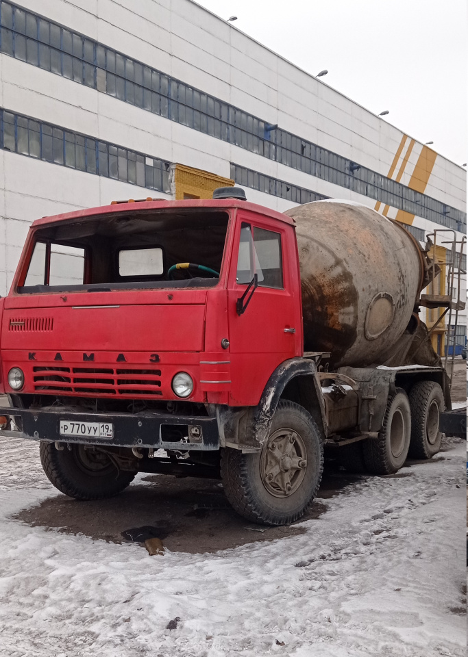 242609- Автобетоносмеситель КАМАЗ-5410, 1993г., гос.номер Р770УУ (ИНВ.АБ500022)