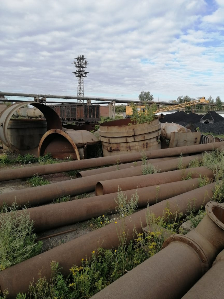Лом черных металлов Кемеровской ТЭЦ в 4-м кв. 2022г.