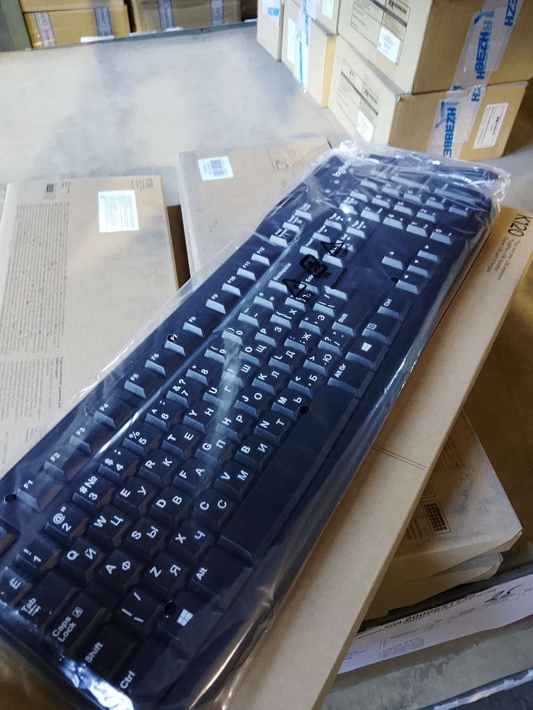 КЛАВИАТУРА LOGITECH KEYBOARD K120 USB