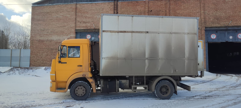 353879-АВТОМОБИЛЬ ГРУЗОВОЙ КАМАЗ 4308 (ФУРГОН ОБЩЕГО НАЗНАЧЕНИЯ 303521) [р028ме] (Зав. №XUJ303521D0000002)