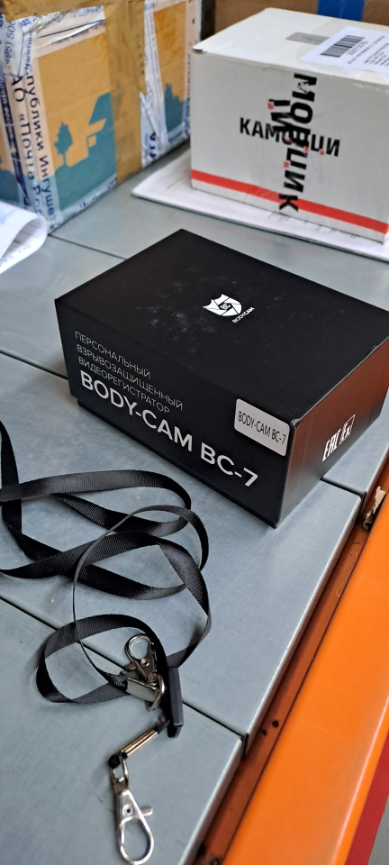 ВИДЕОРЕГИСТРАТОР ВЗРЫВОЗАЩ BODY-CAM BC-7