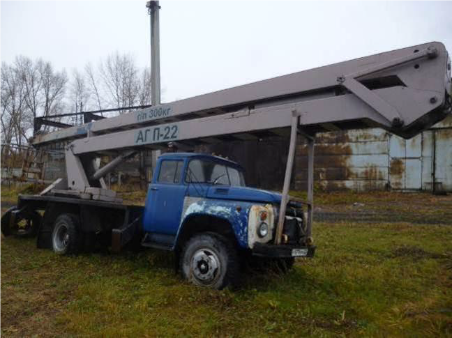 86390-Автомобиль ЗИЛ 130 АГП (вышка), г.в.1989