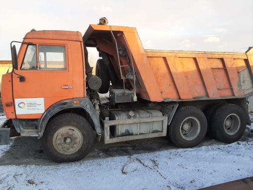 340692-Самосвал КАМАЗ 65115, гос номер Х155КУ19 2006 года выпуска