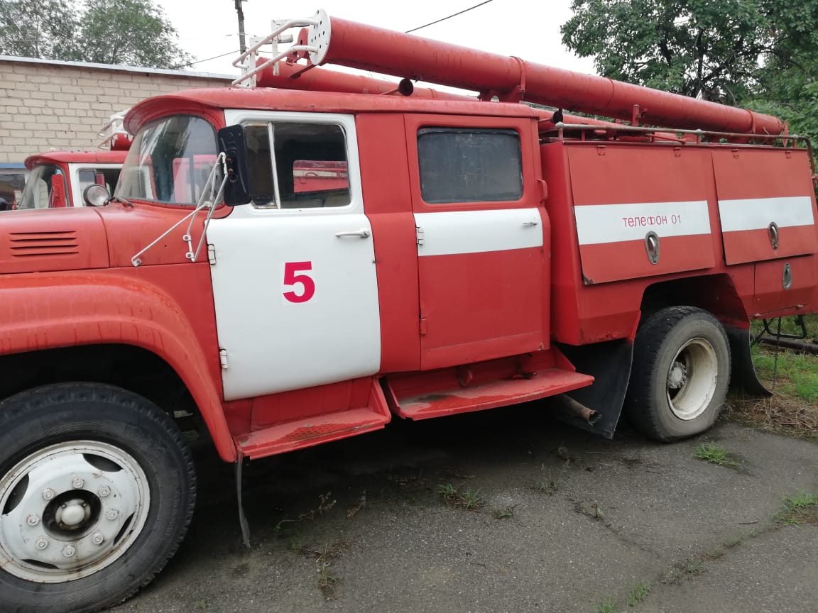 ЗИЛ-130 Грузовой - цистерна пожарная АО "Невинномысский Азот"-2