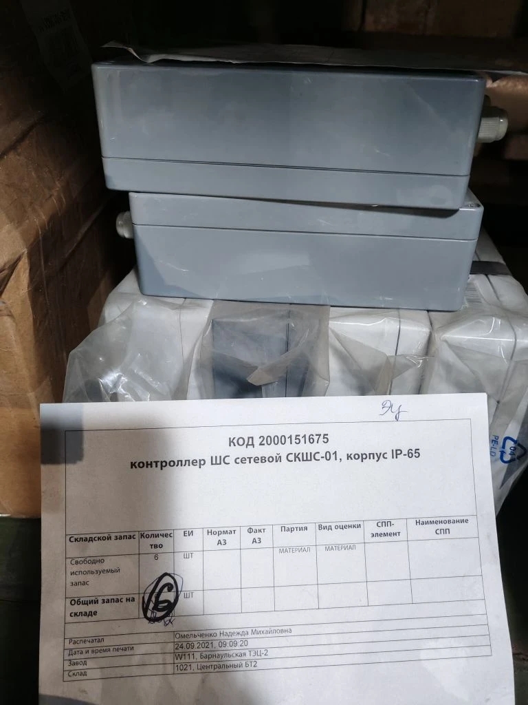 КОНТРОЛЛЕР СЕТЕВОЙ СКШС-01 IP-65