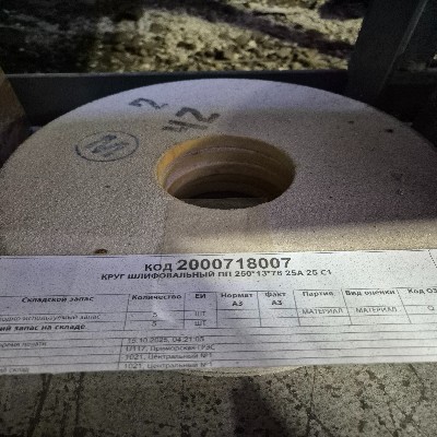 КРУГ ШЛИФ ПП 250*13*76 25А 25 С1