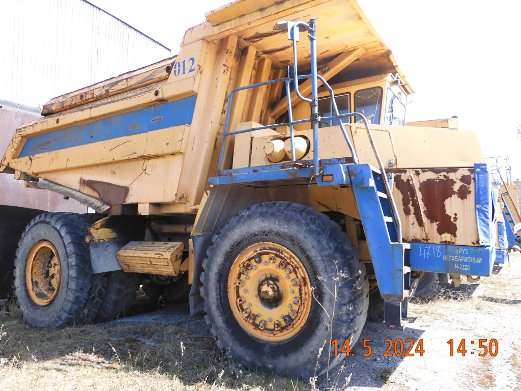 256314-БЕЛАЗ 75473 КАРЬЕРНЫЙ САМОСВАЛ №Y3B75473JB0004158 (Инв.№4718)