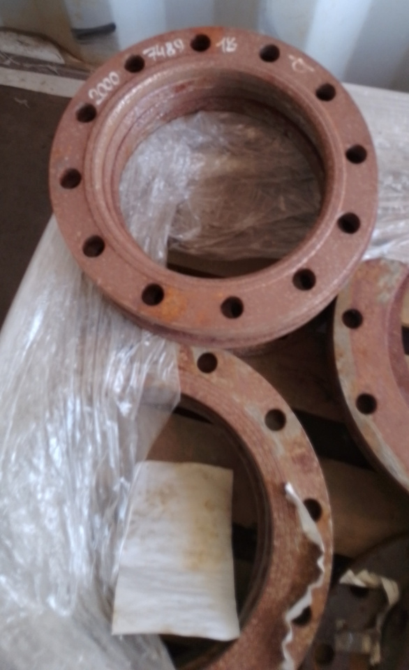 ФЛАНЕЦ DN225 РАСТОЧ ПОД ВТУЛКУ ПОКР ПП