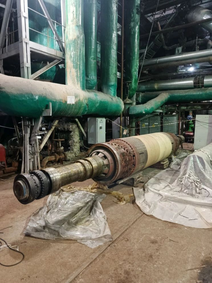 359794-Лом черных металлов (генератор 122,6 тн) для АО «СГК - Новосибирск», Барабинская ТЭЦ в 3 кв. 2026 года