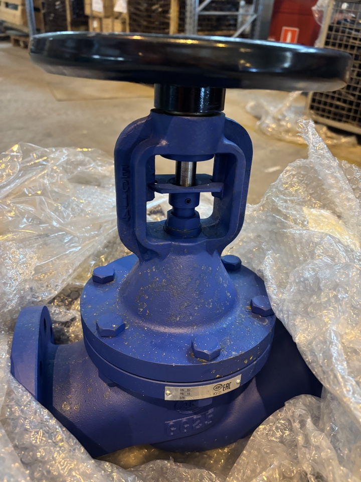 ВЕНТИЛЬ KV31.01.02.080.16.Ф/Ф DN80 PN16