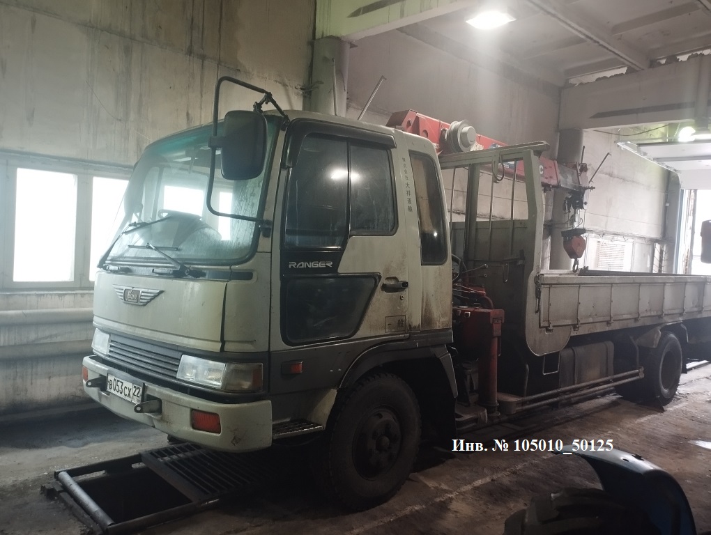 317527-Кран манипулятор UNIC UT-360 на базе HINO RANGER 1991 г.в.