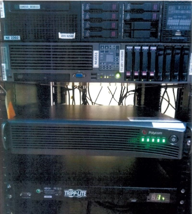 151059-Сервер Polycom RPCS1830 Clariti, серийный номер: S/N EE1842317748DD