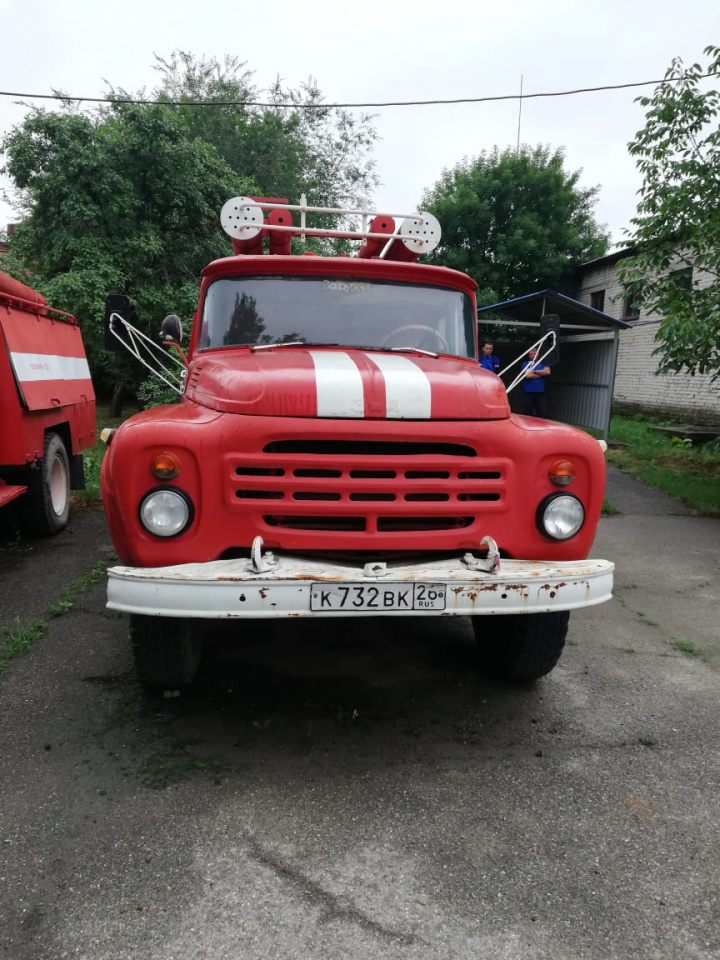 ЗИЛ-130 Грузовой - цистерна пожарная АО "Невинномысский Азот"-0