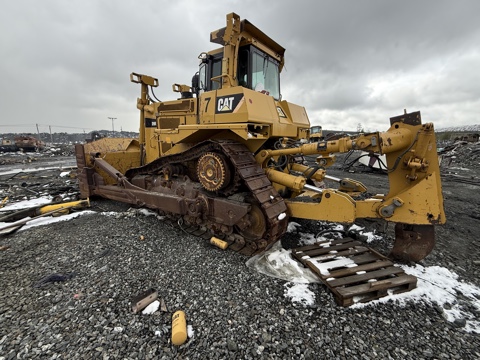БУЛЬДОЗЕР CAT D9R N7 В РАЗБОРЕ БЕЗ ДВС, БЕЗ ДОКУМЕНТОВ НА ЗАПЧАСТИ