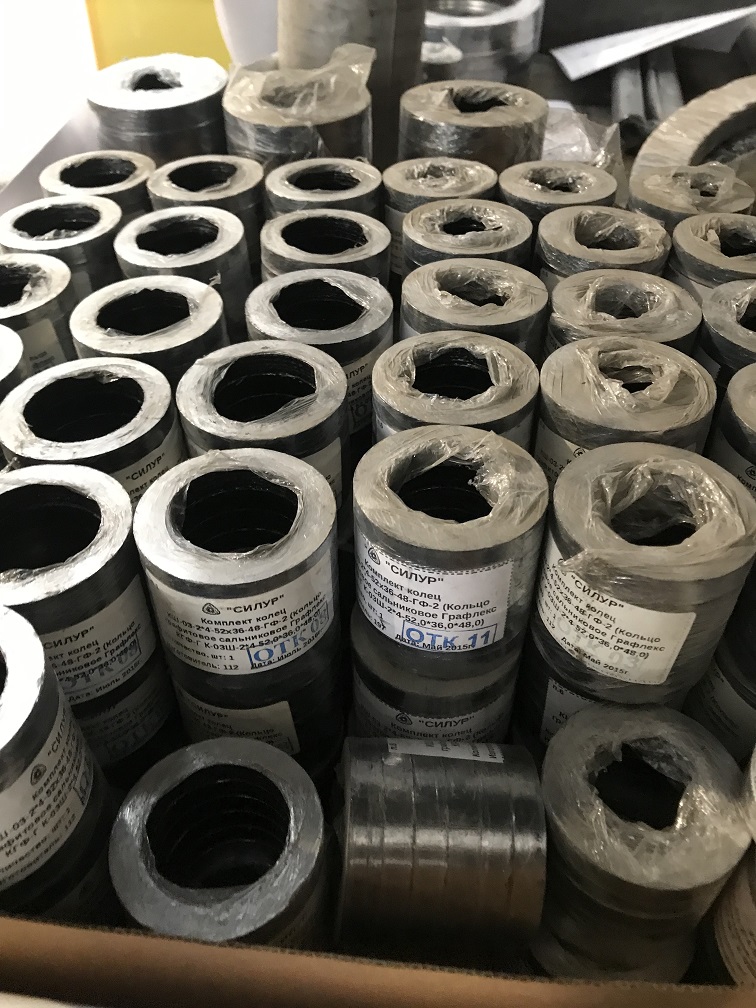 КОЛЬЦО КГФ-Г-С 52*36*8