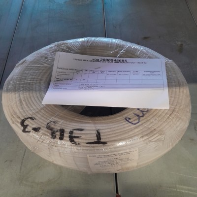 ТРУБКА ПВХ 305 ТВ-40 5ММ БЕЛЫЙ ГОСТ19034