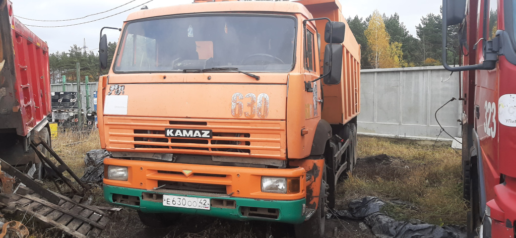 276884-Самосвал карьерный КАМАЗ 6520 гос.№ Е 630 ОО