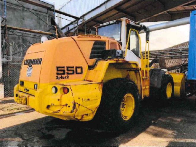 338172-Погрузчик Libherr L550