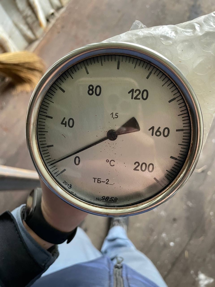 ТЕРМОМЕТР ТБ-2 (0-200)°С-1,5-160-10-М20