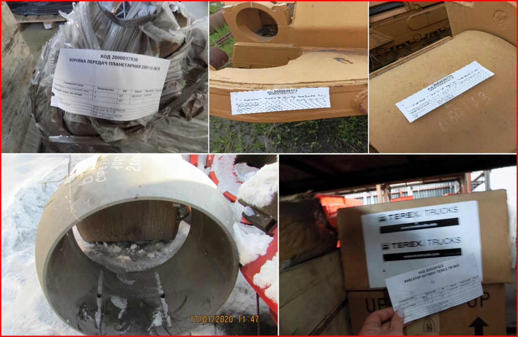 Продажа невостребованных запасных частей к спецтехнике и автотранспорту Caterpillar, Hitachi, Komatsu, Liebherr, БЕЛАЗ, Четра, Scania, Terex, Volvo.